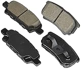 Centric 105.1037 Posi-Quiet Ceramic Brake Pad with Shims