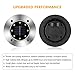 Solar Ground Lights, 8 LED Inground Solar Lights, Solar Powered Garden Lights for Outdoor Pathway Lawn Yard Patio Walkway Waterproof in-Ground Light- Bright White (8 Pack)