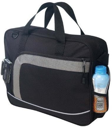 Grey -Classic Deluxe Working Executive Briefcase by Superdeals Store