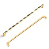 Shining Golden Cabinet Pull Modern Minimalist Style