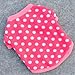 Xinhuaya Pet Dogs Fleece Fur Coat Clothes Puppy T-shirts Pink XS