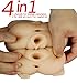 PNBB® Male Masturbation 4 Channels for Multiple Experience Realistic Vagina,Sex Toy for Male Masturbator Sex Doll Aircraft Cup