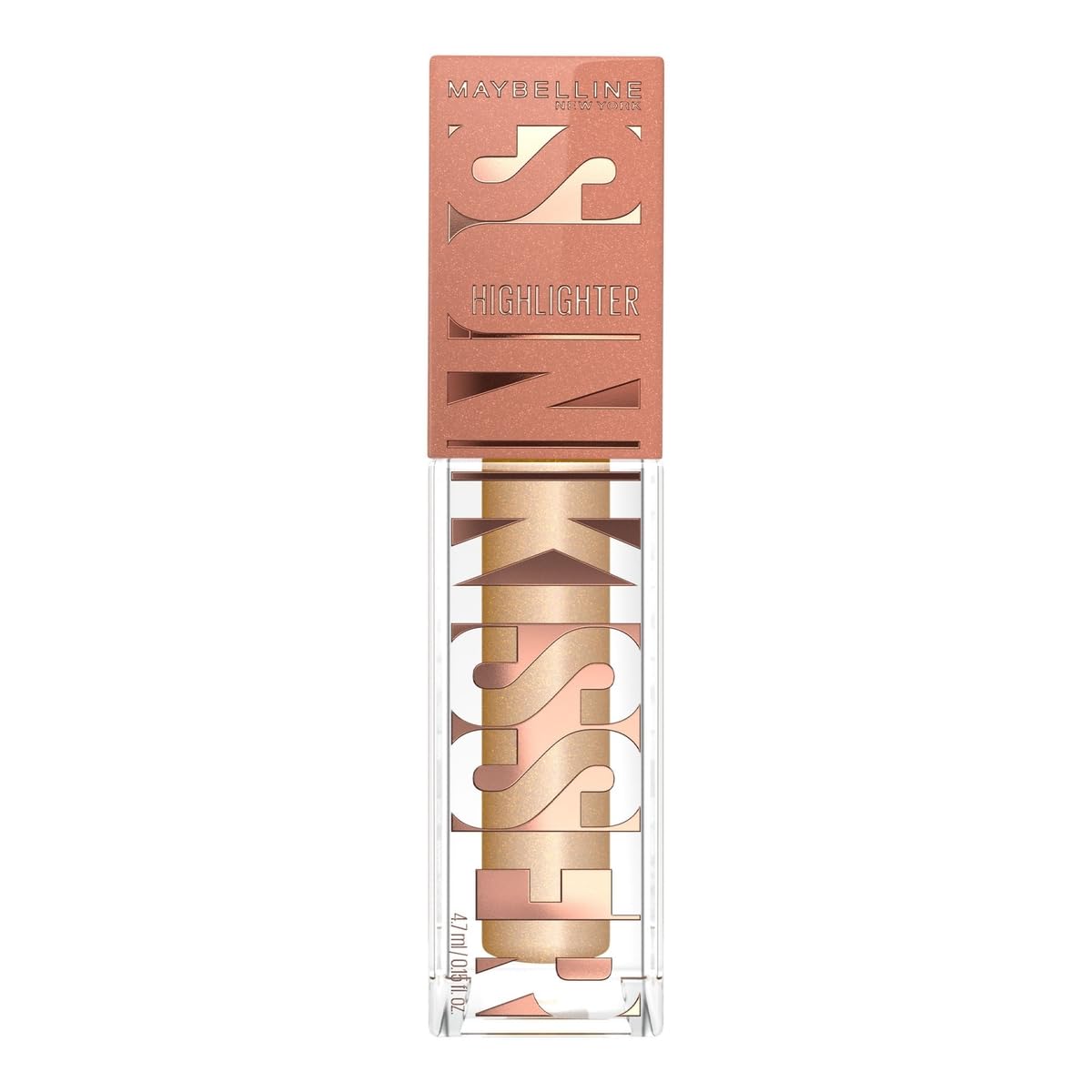 Maybelline Highligher, New York, Sunkisser, Liquid Highlighter Blush, Cheek Colour, Ultra-Blendable, Lightweight, Melt-to-Skin Formula,Easy-to-Blend Melt-to-Skin Formula, Shade: All Star