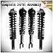 WIN-2X New 4pcs Front+Rear Right & Left Side Quick Complete Suspension Shock Struts & Coil Springs Assembly Fit 96-00 Civi 97-00 Acura EL