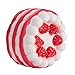 Jumbo Squishy Strawberry Cake Slow Rising Squeeze Toys, callm Slow Rising Soft Cream Scented Charms Squishies Stress Relief Toys Gift for Kids and Adults (Red)