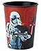 American Greetings Star Wars: The Last Jedi Party Supplies, 16 oz. Reusable Plastic Party Cup, 12-Count
