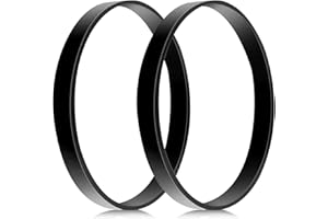 2Pcs 562932001 Vacuum Cleaner Belts, Compatible with Hoover Wind Tunnel Vacuum, Fit for Models 562932001 38528-033 Ah20080