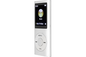 MP4 Player, Portable Lossless Music MP3 MP4 Player Support Memory Cards Student Slim 1.8 Inch LCD Screen, Supports Sleep Shut