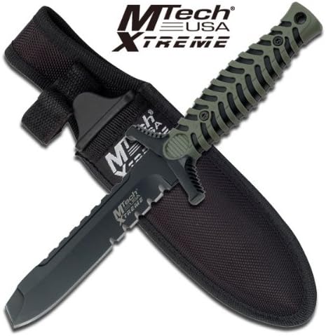 Mx-8089bgt M Tech Xtreme Oktr099006 Tactical Fixed Blade Boot Knife 7.5 7p9q0udd " Overall Steel Fixed Knife Fix Blade Hunt Camping Camp"