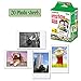 FujiFilm Instax Mini Instant Film 1 Pack - 20 Photo Sheets + 60 Assorted Colorful Mini Photo Stickers - for FujiFilm Instax Mini 11, 9 and 8 Camera, Fuji Mini Link, SP-1, SP-2, Polaroid Film