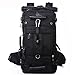 KAKA Tactical Backpack Travel Backpack for 17 inch Laptop Black