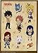 Fairy Tail Sticker: Natsu, Erza, Gray, Wendy, Happy and Carla Group Sticker Set