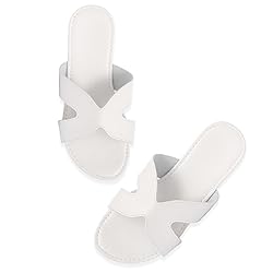 Toybdsunx Women's Flat Slide Sandals Summer Open