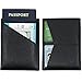 Dash Co. Passport Wallet : Minimalist RFID Sleeve for Travel Stops Electronic Pick Pocketing Works Against Identity Theft & Credit Card Data Breach (Classic Leather)