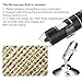 Wireless Digital Microscope,Gruper Wifi Handheld Microscope with 2MP Camera 1080P HD Video Recorder,50x to 1000x Magnification,8 LED Lights Kids Microscope for iPhone/iPad/Android phone(Black)