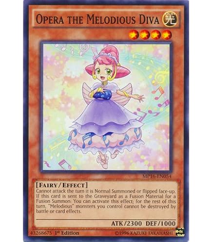 YU-GI-OH! - Sonata The Melodious Diva (DUEA-EN015) - Duelist Alliance - 1st Edition