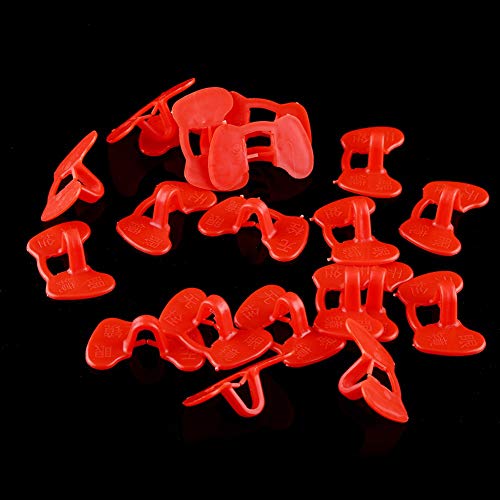 20 Pcs Anti Picken Brillens Kunststoff Pinless Peepers No-Bolt Hühnerbrillen Hühner Anti Picken Brille Geflügel Landwirtschafts Ausrüstung Werkzeu – Bild 4