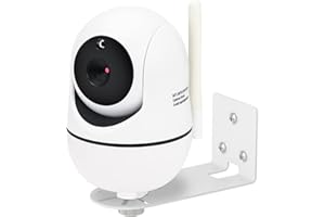 CAGUAN Adhesive Metal Baby Monitor Mount for HelloBaby HB6550/HB65/HB40/HB6339/HB66/HB6550Pro, ANMEATE SM935E, Out of Baby Reach, Baby Camera Wall Mount to Get Better View, Without Wall Damage
