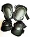 Bargain Crusader Military Tactical Knee Pad Elbow Pad Set Airsoft Knee Elbow Protective Pads Combat Paintball Skate Outdoor Sports Safety Guard Gear (Woodland Camouflage)