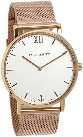 [ポールヒューイット]Paul Hewitt 腕時計 ウォッチ ローズゴールド メッシュベルト 39mm レディース [並行輸入品]