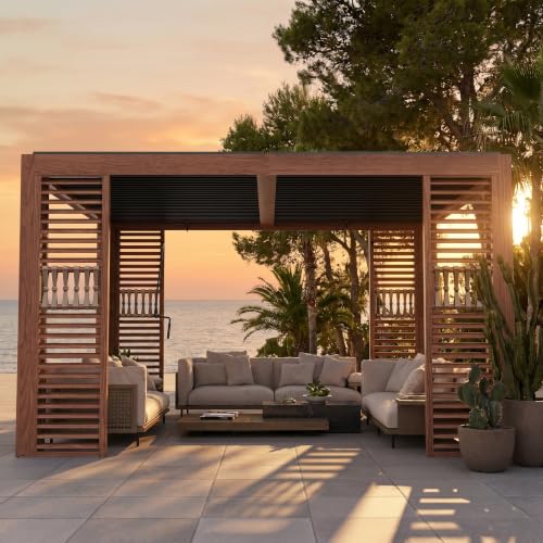 MODERNSHADE 12'x12' Louvered Pergola Review: Adjustable Roof with Integrated Drainage image 20