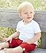 Burt's Bees Baby Boys Tees, Short Long Sleeve V-neck Crew Infant Top, 100% Cotton And Toddler T-Shirt Set, Midnight, 12 Months US