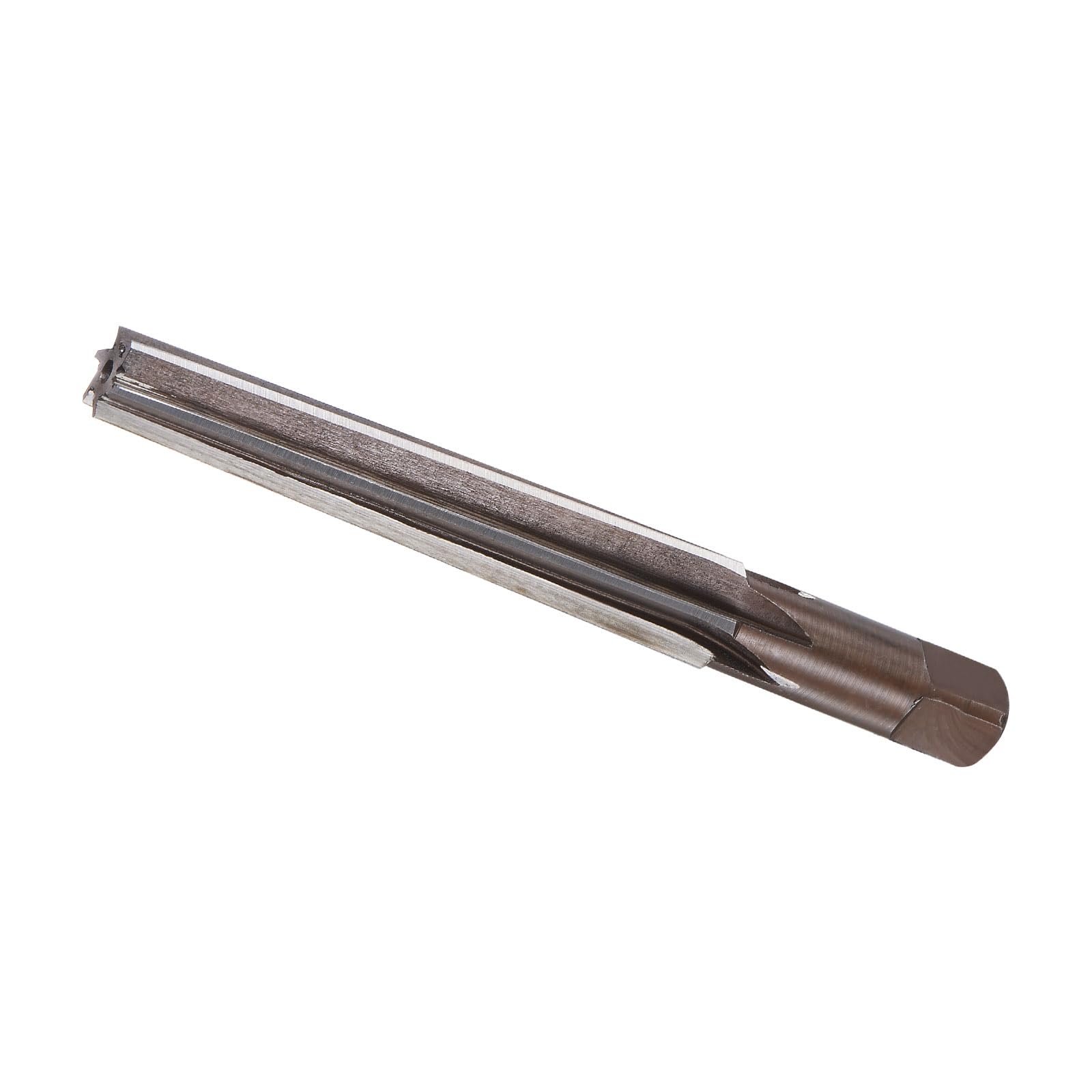 CoCud MT1 Morse Taper Reamer, 9.5mm 13mm Cutting Dia. 6 Flute, Steel Milling Tool - (Applications: for Aluminum, Copper, Plastic)