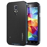 Galaxy S5 Case, Spigen Neo Hybrid Case for Galaxy S5 - Metal Slate (SGP10774)