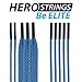 East Coast Dyes (1-Pack) Lacrosse HeroStrings Pro Stringing Kit Carolina Blue HM-Strings-CarBlu-1P
