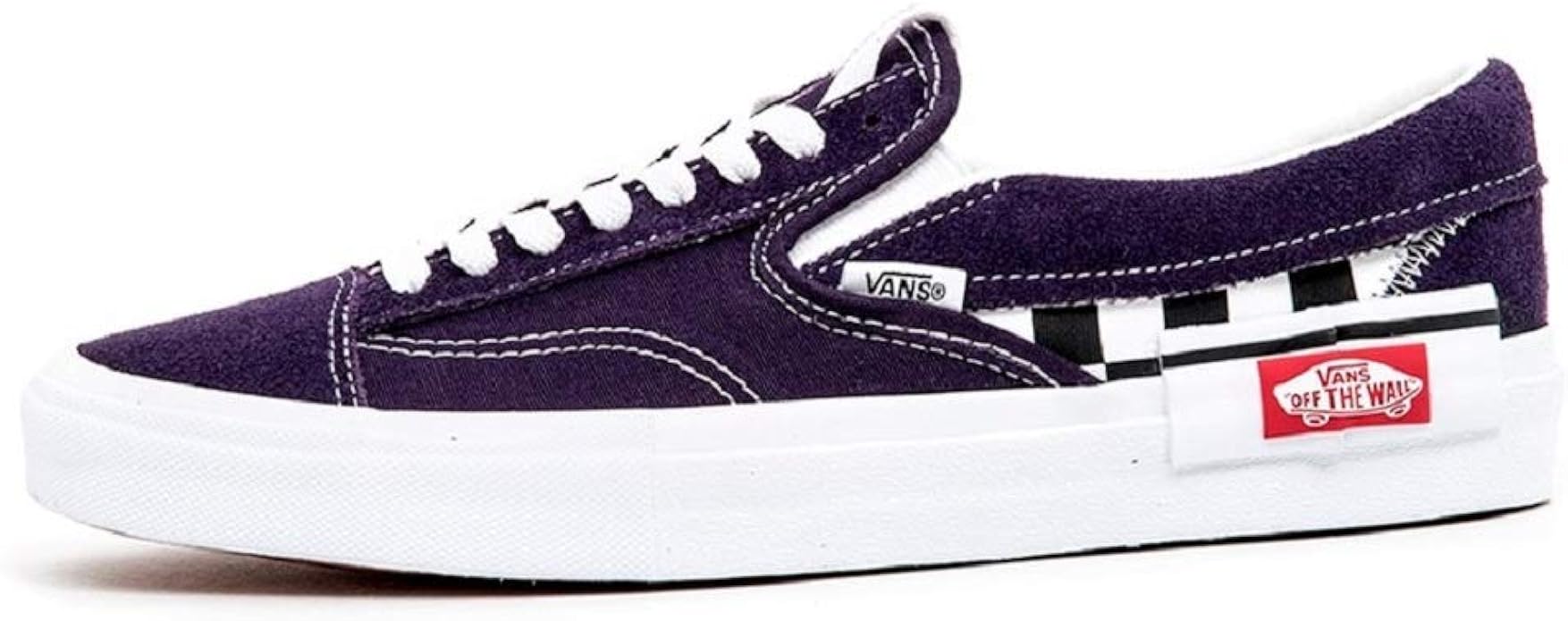 vans slip on cap checkerboard