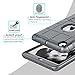 iPad Mini Case, iPad Mini 2 Case, iPad Mini Retina Case, Elegant Choise Heavy Duty Three Layer Armor Defender Protective Case Cover with Kickstand Compatible with iPad Mini 1/2/3 (Grey)