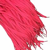 Athletic Flat 8mm Hot Pink Shoelaces (Breast Cancer Awareness) 12 Pairs Bulk Lot - 45