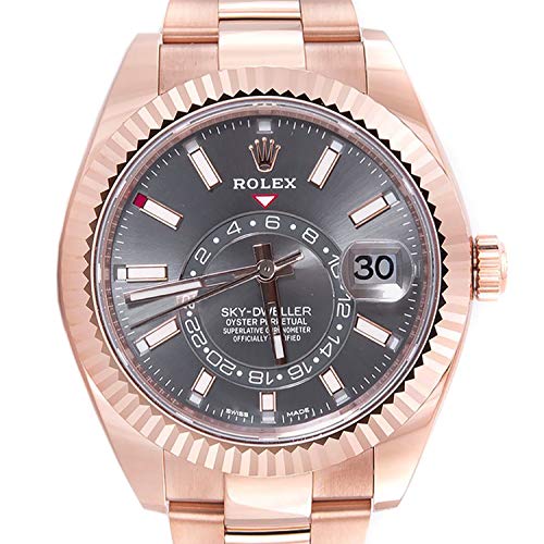Rolex-Sky-Dweller-Sundust-Dial-18kt-Everose-Gold-Mens-Watch-326935