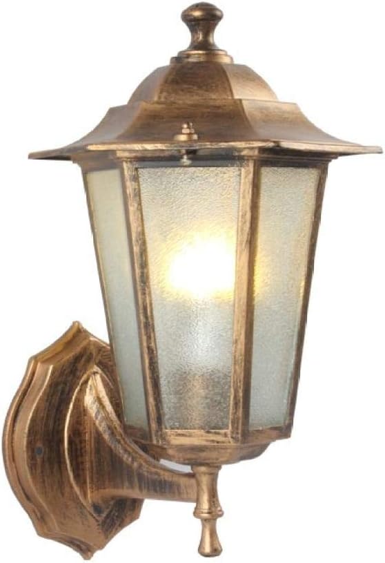 Lámpara de pared europea Escalera americana pasillo de luz exterior