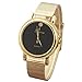 Changeshopping(TM) New Lady Style Gold Classic Womens Quartz Stainless Steel Wrist Watch