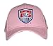 Rhinox USA Women's Cap Adjustable Hat Official Football Soccer Merchandise Pink (Pink)