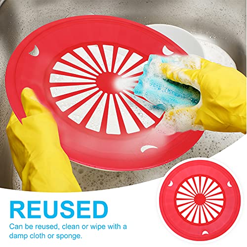 Sedmoon Paper Plate Holders 24 Pack 10" Heavy Duty Plastic Paper Plate