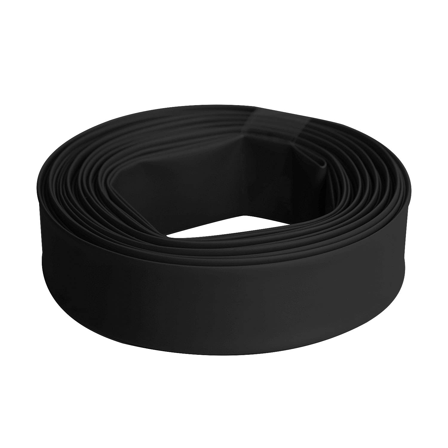 Aoje-Link 10mm ID Black Heat Shrink Tubing Shrinkable Tube 5M(16.4Ft) 1pcs