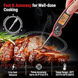 TempPro F05 Digital Meat Thermometer for Cooking