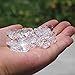 MISHIN 14mm Clear Crystal Octagon Beads Chandelier Prisms Curtain Parts,Pack of 100