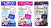 Happy Baby Organic Yogis Freeze-Dried Yogurt & Fruit Snacks 3 Flavor Sampler Bundle: (1) Blueberry Purple Carrot Greek Yogis, (1) Strawberry Banana Greek Yogis, and (1) Mixed Berry Yogis, 1 Oz. Ea.