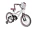 Hello Kitty Girls Bike, White/Black/Pink, 18