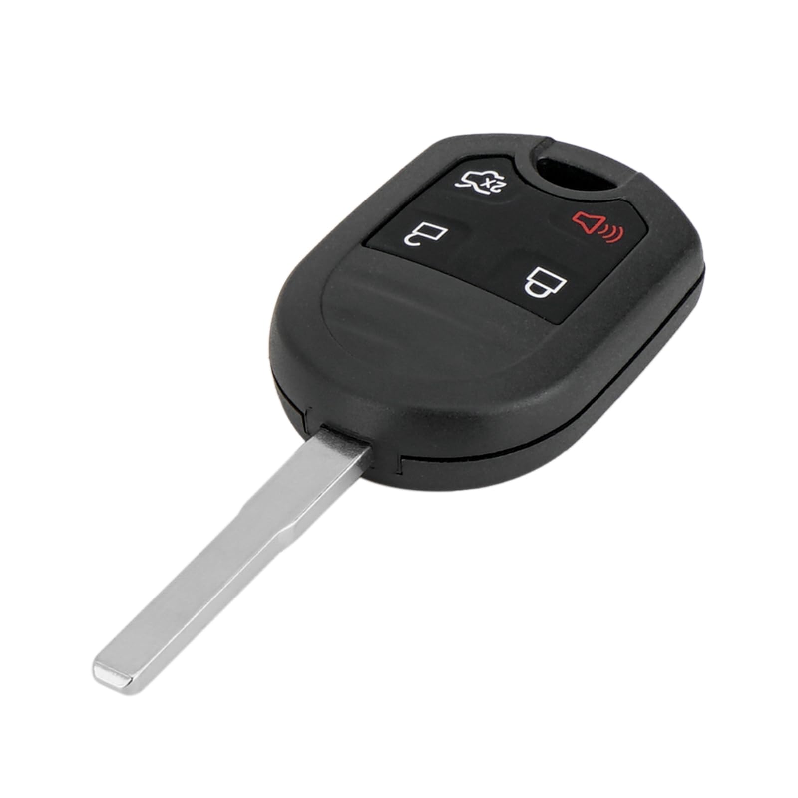 Unifizz Keyless Entry Remote Car Uncut Flip Key Fob for 2012-2015 for Fiat 500, 500L LTQF12AM433TX