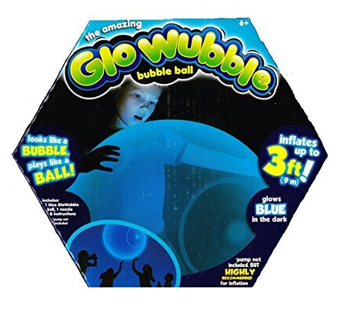 3ft Glo Wubble Bubble Ball - Blue - No Pump - //coolthings.us