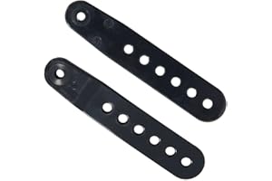 UP100 5.5 inch Black Snowboard Binding Toe Tongue Hole Straps for Snowboard Binding System