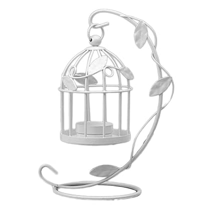 Vintage Decor Candle Holders Candelabro Bird Cages Candlesticks