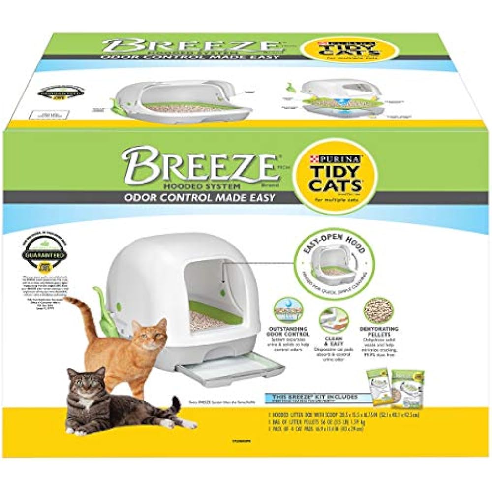 Purina Litter Tidy Cats BREEZE Hooded System Pet Supplies eBay
