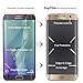 [3-Pack] Galaxy S7 Edge Screen Protector [Not Glass],SupThin [Full Coverage][Case Friendly][Anti-Scratch] Wet Applied Screen Protector for Samsung Galaxy S7 Edge Clear HD Anti-Bubble Film