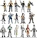 Vercico Game Action Figures Toy Game Figurines Action Figure Toys for Kids Game Characters 16pcs 3.5 inch