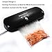 KitchenBoss Vacuum Sealer Automatic Food Sealer Vacuum Sealing System Black
